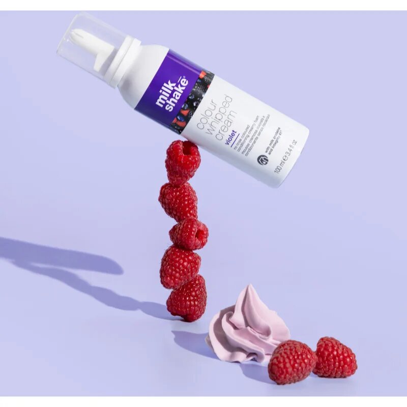 milk_shake® Colour Whipped Cream tonizáló hab minden hajtípusra Violet 100 ml