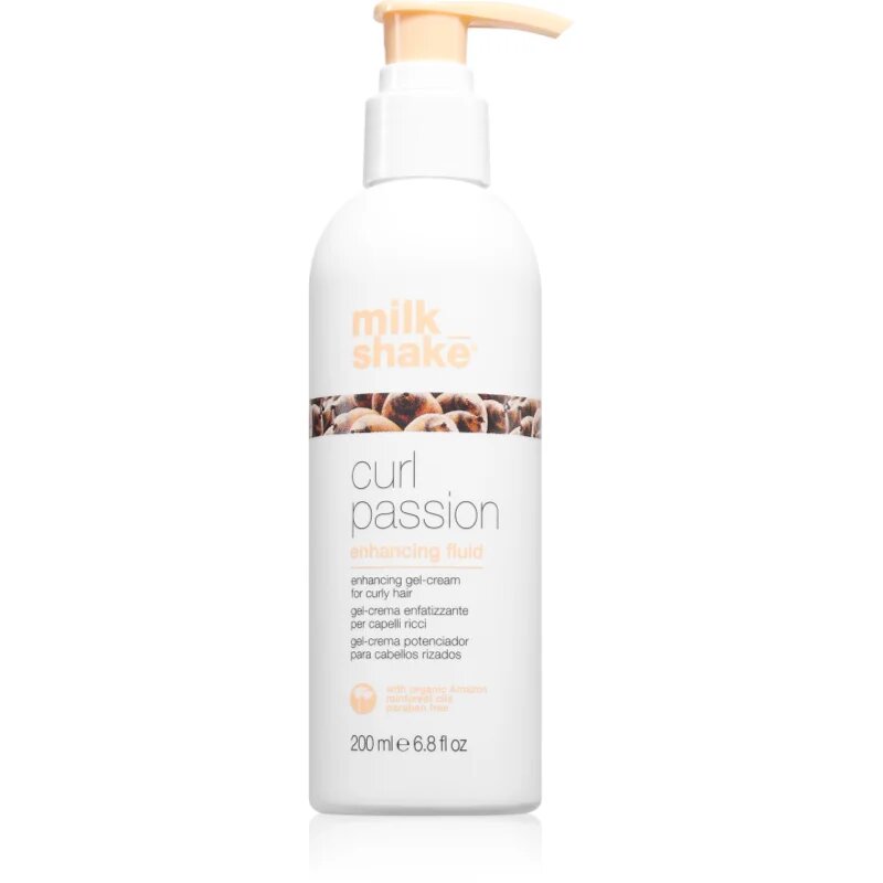 milk_shake® Curl Passion Enhancing Fluid erősítő ápolás göndör hajra 200 ml