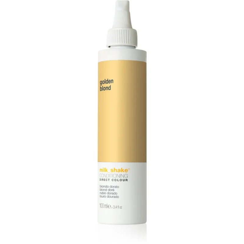 milk_shake® Direct Colour tonizáló kondicionáló az intenzív hidratálásért Golden blond 100 ml