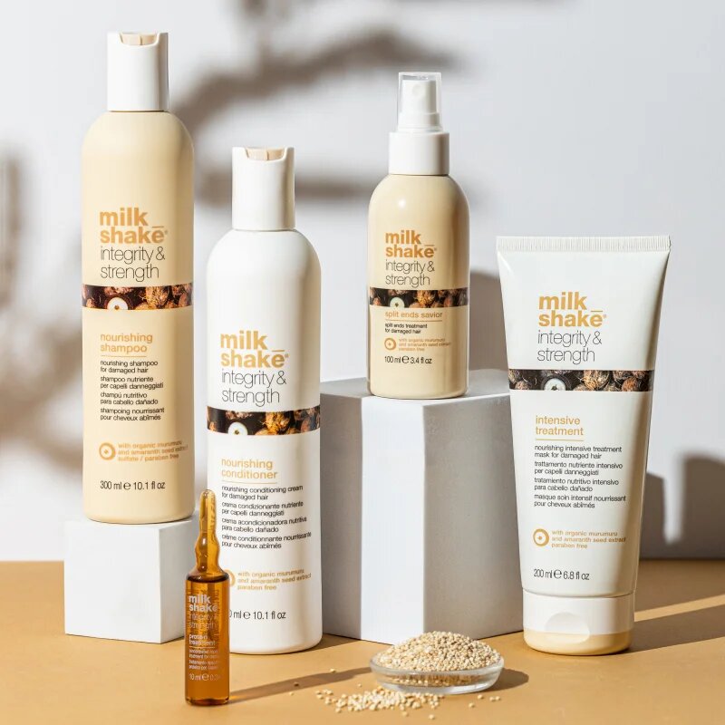 milk_shake® Integrity & Strength Intensive Treatment intenzív maszk a károsult hajra 200 ml
