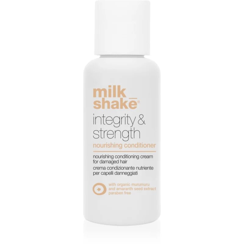 milk_shake® Integrity & Strength Nourishing Conditioner tápláló kondícionáló a károsult hajra 70 ml