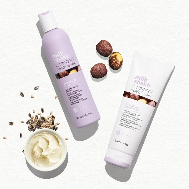 milk_shake® K-Respect Smoothing Conditioner kondicionáló töredezés ellen 250 ml
