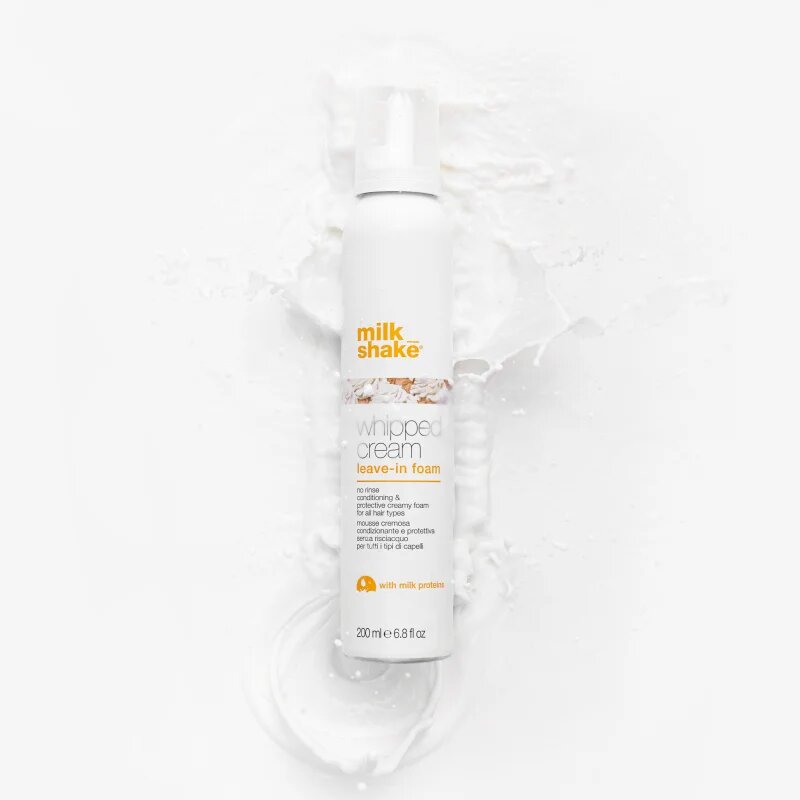 milk_shake® Leave-in Treatments Whipped Cream leöblítést nem igénylő ápolás minden hajtípusra 200 ml