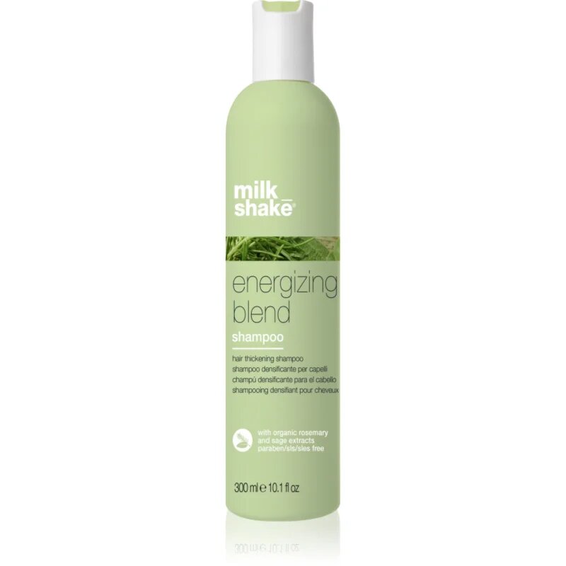 milk_shake® Scalp Care Energizing Blend energetizáló sampon gyenge vékonyodó és töredezett hajra 300 ml