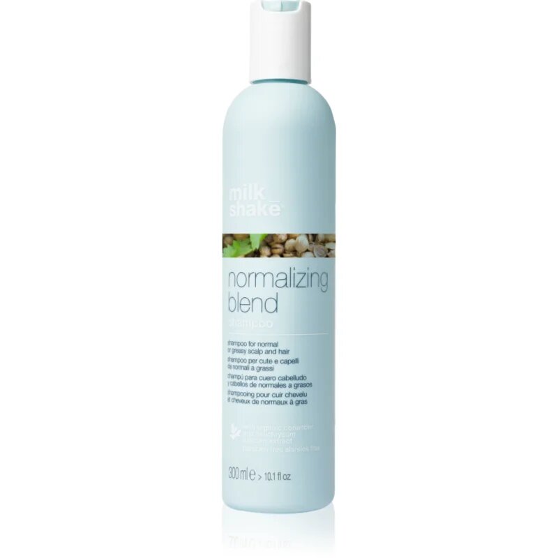 milk_shake® Scalp Care Normalizing Blend sampon normál és zsíros hajra szulfátmentes 300 ml