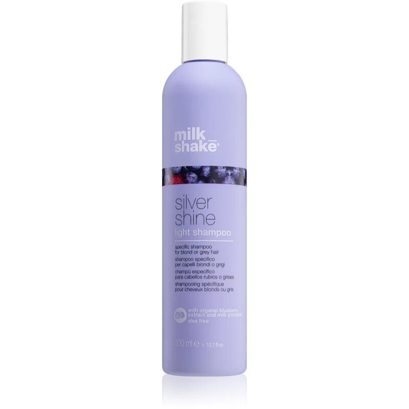milk_shake® Silver Shine sampon ősz és szőke hajra light 300 ml