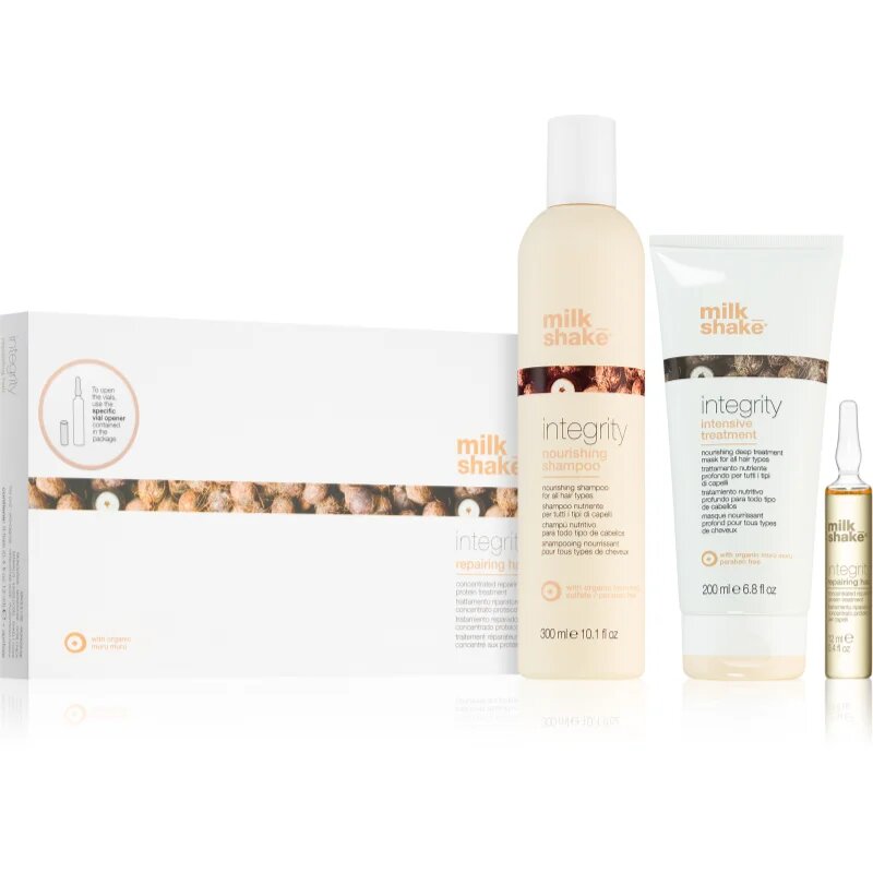 milk_shake® Three pack Integrity Treatment szett a károsult hajra
