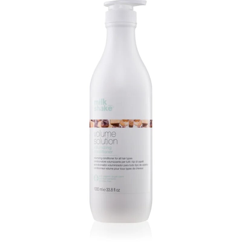 milk_shake® Volume Solution kondicionáló normál és gyenge hajra dúsító és formásító 1000 ml