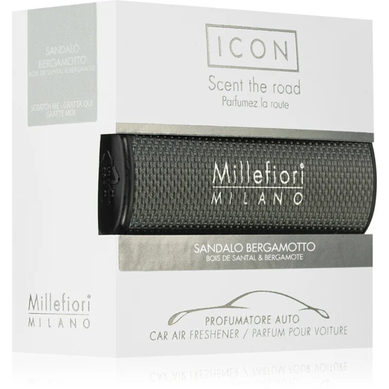 Millefiori Icon Sandalo Bergamotto illat autóba 1 db