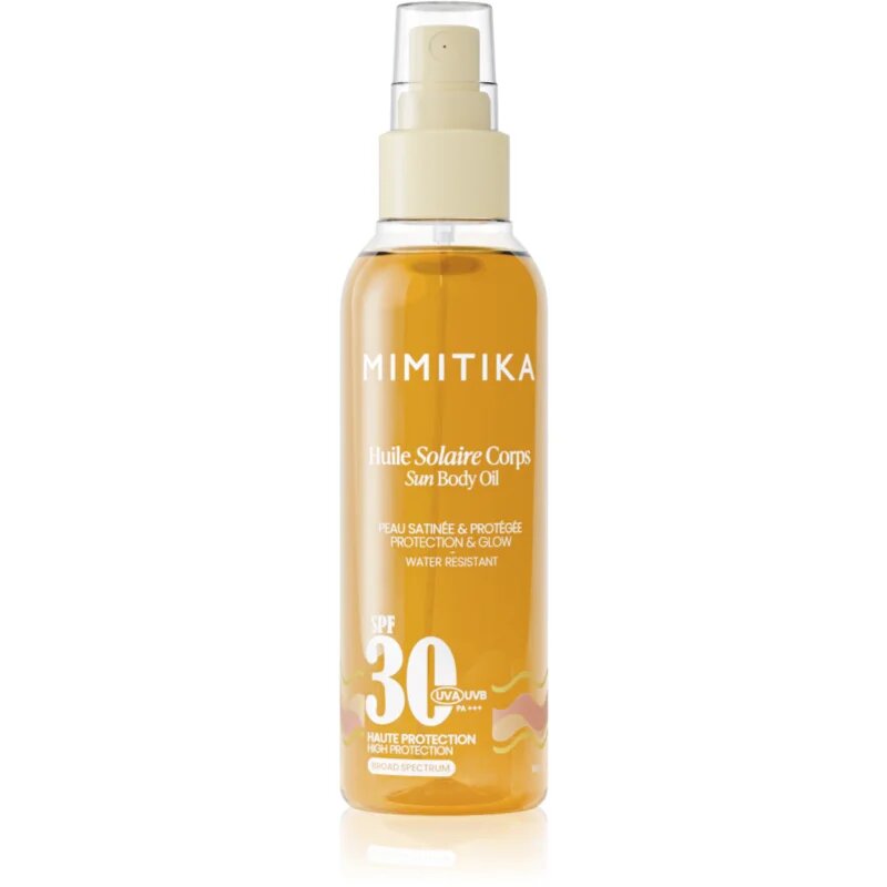 Mimitika Sun Body Oil SPF30 védő és száraz napozó olaj 150 ml