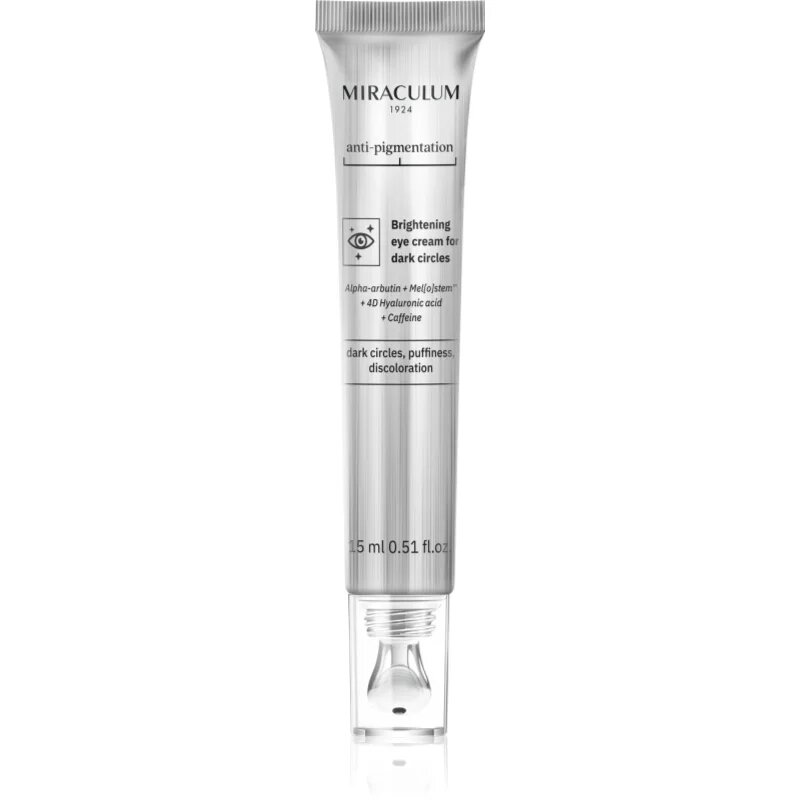Miraculum Anti- Pigmentation bőrélénkítő szemkrém duzzanatok és sötét karikák ellen 15 ml