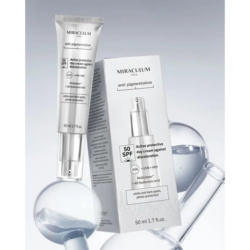 Miraculum Anti- Pigmentation SPF 50 ápoló nappali krém a pigment foltok ellen SPF 50 50 ml