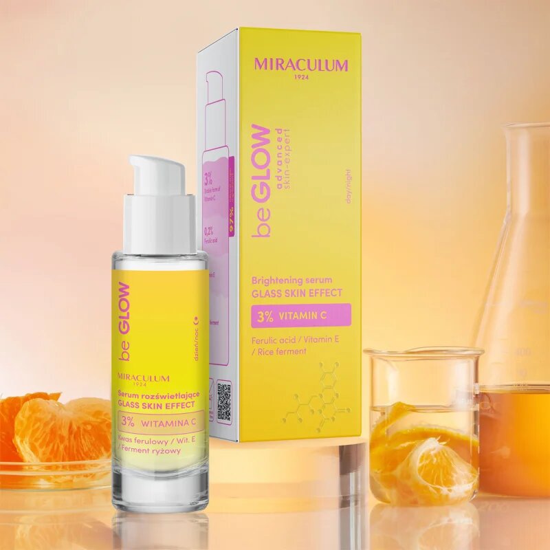 Miraculum be GLOW bőrélénkítő szérum C-vitaminnal 30 ml