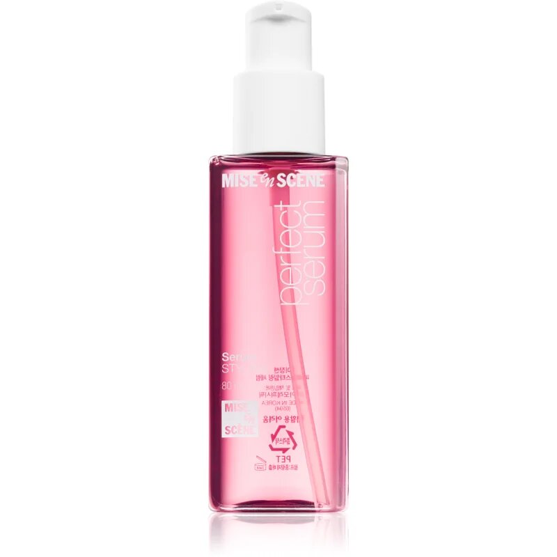 mise en scene Perfect Serum Styling regeneráló szérum a hajformázáshoz melyhez magas hőfokot használunk 80 ml