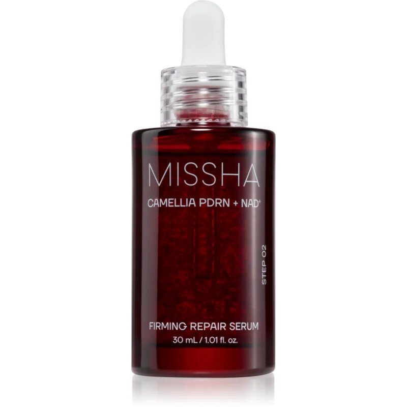 Missha Camellia PDRN NAD+ Firming Repair Serum regeneráló arcszérum feszesítő hatással 30 ml