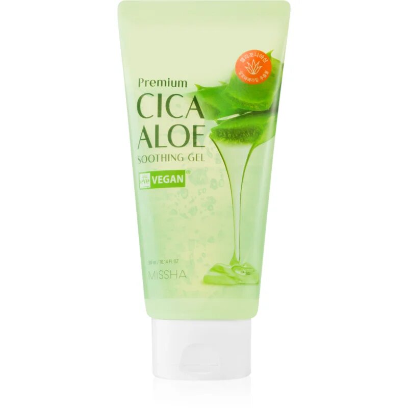 Missha Premium Cica Aloe hidratáló és nyugtató gél aloe verával 300 ml