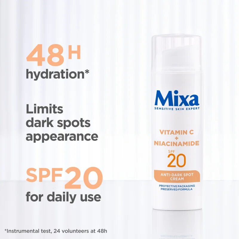 MIXA Anti-Dark Spot nappali krém a sötét foltok ellen SPF 20 50 ml
