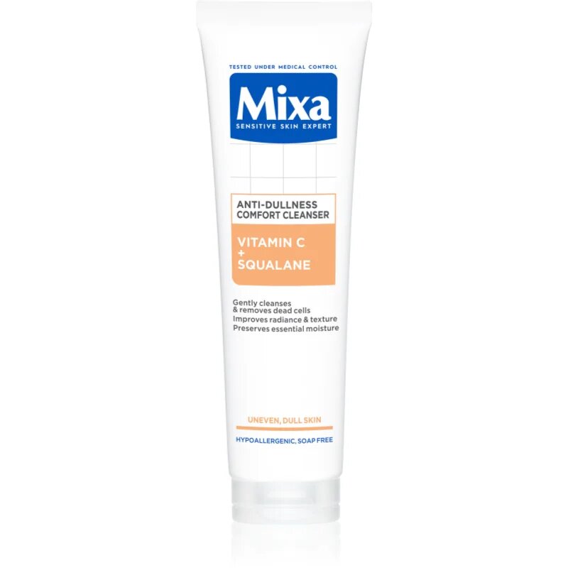 MIXA Anti-Dark Spot tisztító gél az arcbőrre C vitamin 150 ml