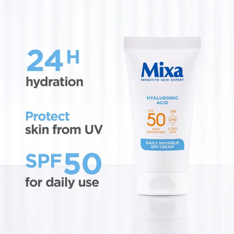 MIXA Anti-Dryness hidratáló nappali krém SPF 50 50 ml
