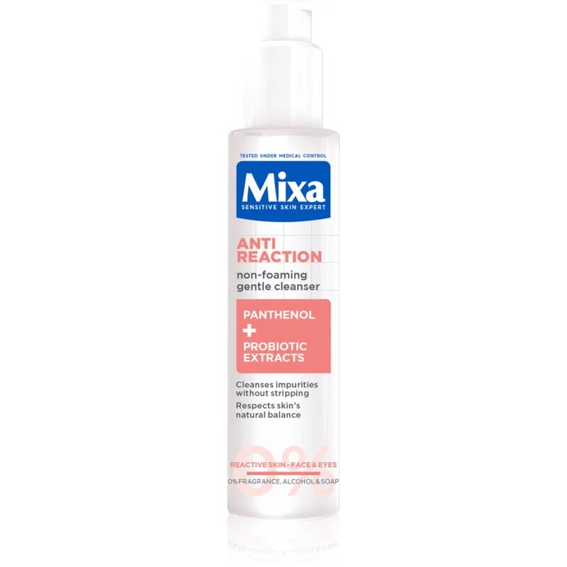 MIXA Anti Reaction Cleanser lágy tisztító gél 150 ml
