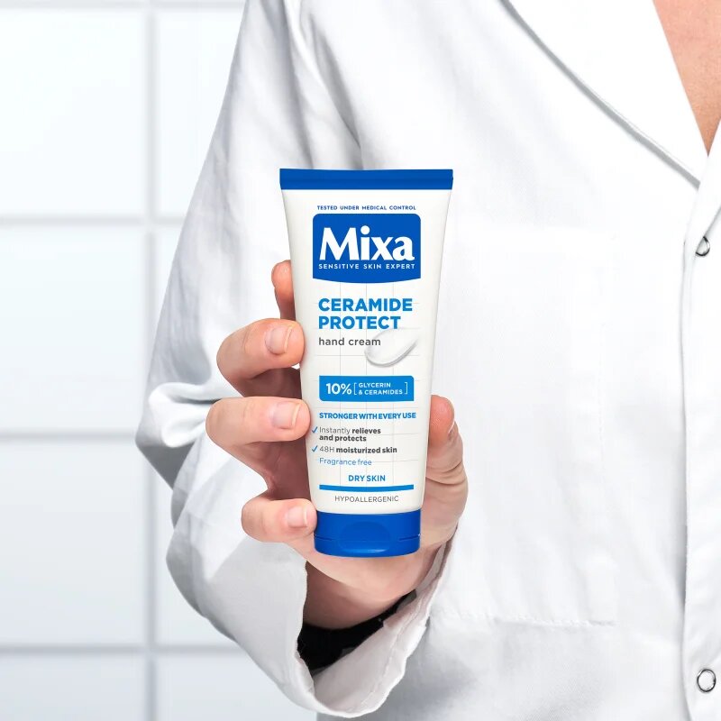 MIXA Ceramide Protect kézvédő krém 100 ml