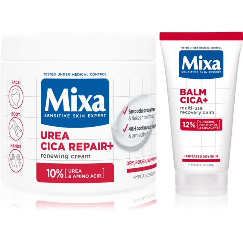 MIXA Cica szett a bőr regenerációjára