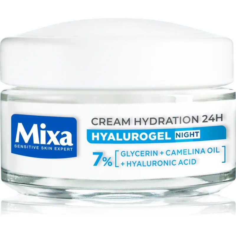 MIXA Hyalurogel Night hidratáló arckrém éjszakára 50 ml
