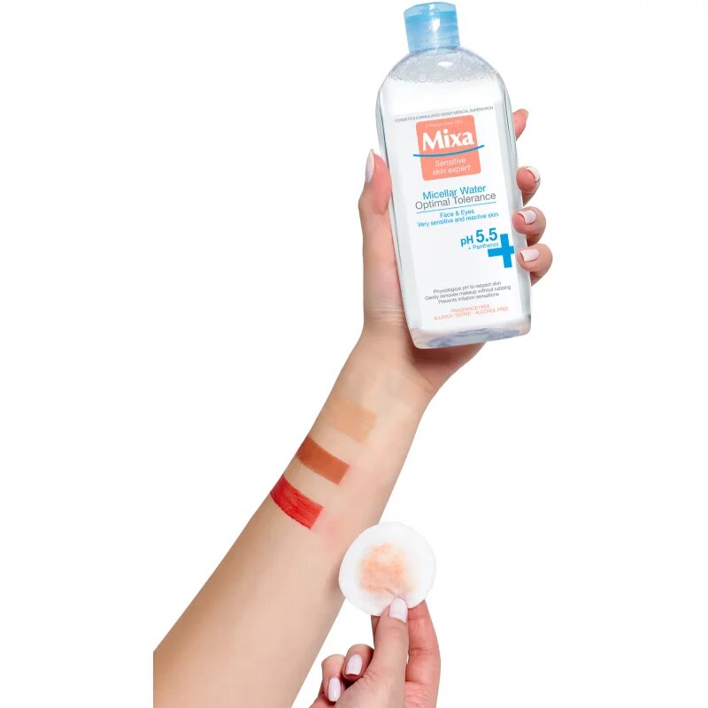 MIXA Optimal Tolerance micellás víz az arcbőr megnyugtatására 400 ml