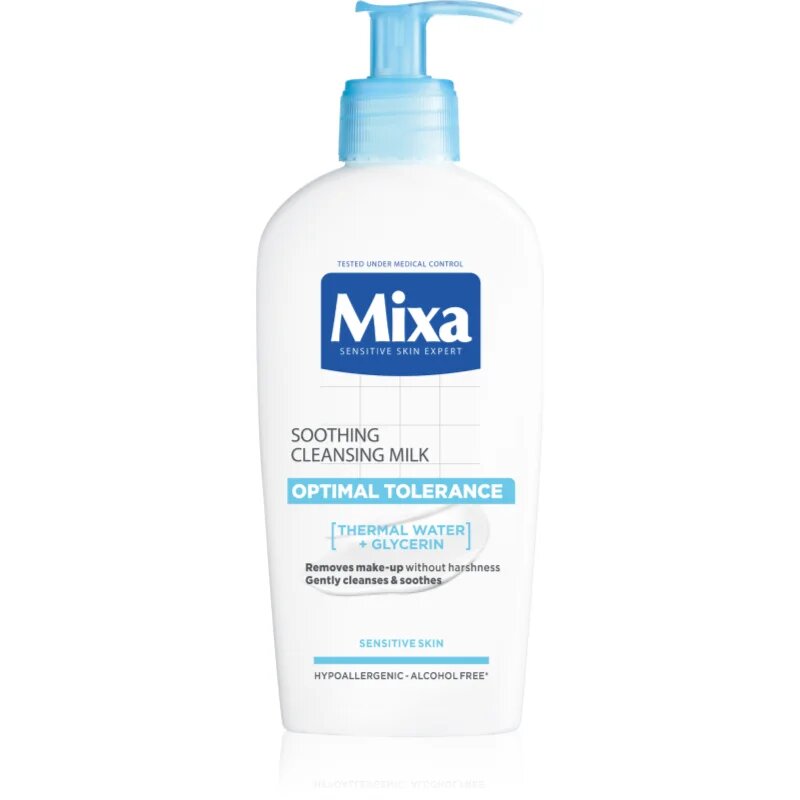 MIXA Optimal Tolerance sminklemosó tej 200 ml