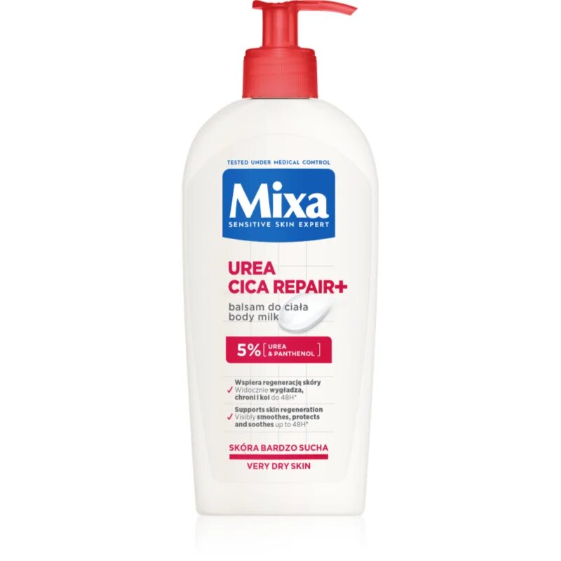 MIXA Urea Cica Repair regeneráló testápoló tej 400 ml