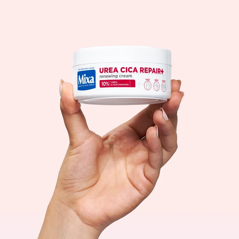 MIXA Urea Cica Repair+ regeneráló testkrém a nagyon száraz bőrre 150 ml