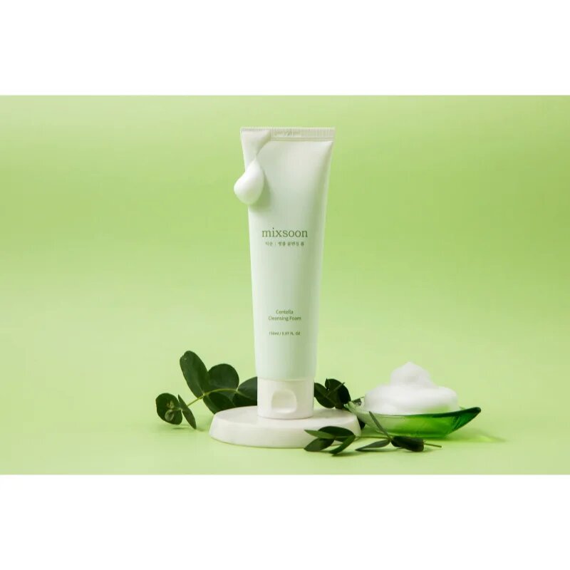 mixsoon Centella nyugtató tisztító hab az érzékeny arcbőrre 150 ml
