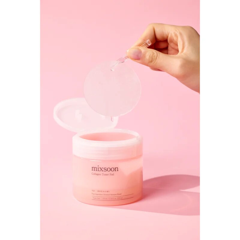 mixsoon Collagen tonizáló párnák az élénk és kisimított arcbőrért 110x1 db