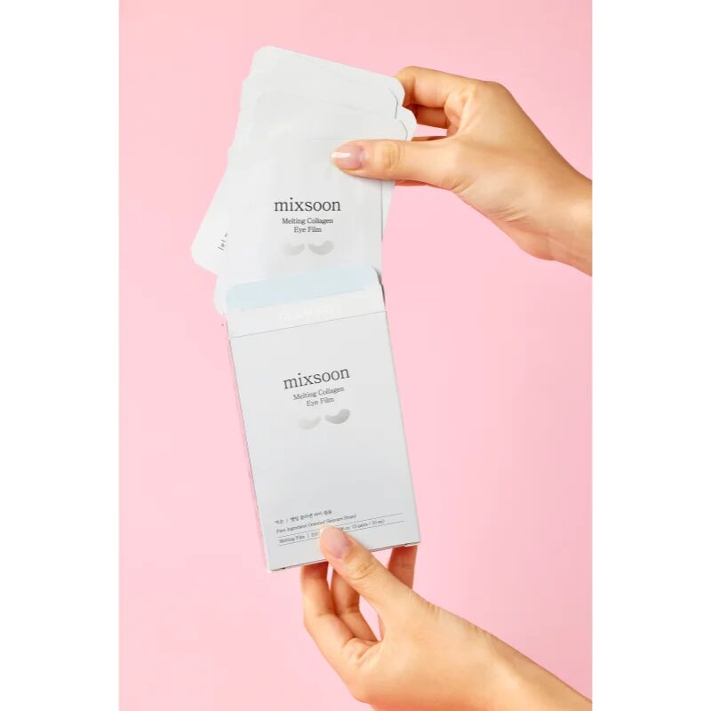 mixsoon Melting Collagen Eye Film fehérítő gézmaszk a szem köré 5x2 db