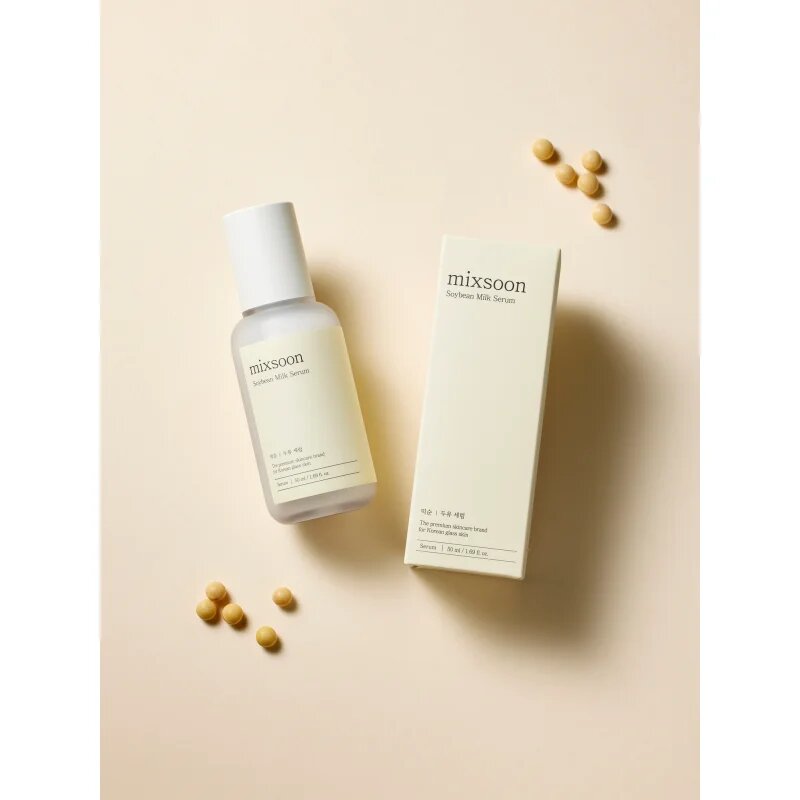 mixsoon Soybean könnyű arcszérum a táplálásért és hidratálásért 50 ml