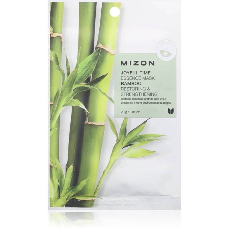 Mizon Joyful Time Bamboo arcmaszk kisimító hatással 23 g