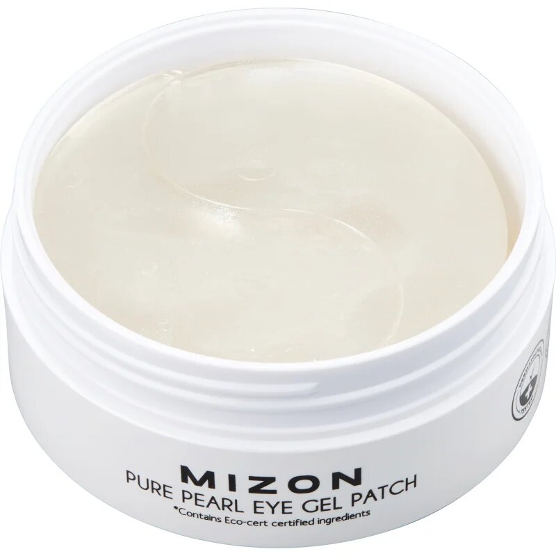 Mizon Pure Pearl Eye Gel Patch hidrogél maszk a szem körül a duzzanatokra és a sötét karikákra 60 db