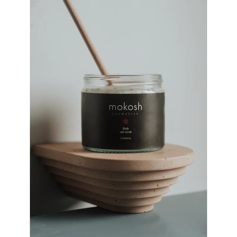Mokosh Cranberry testpeeling sóval 300 g