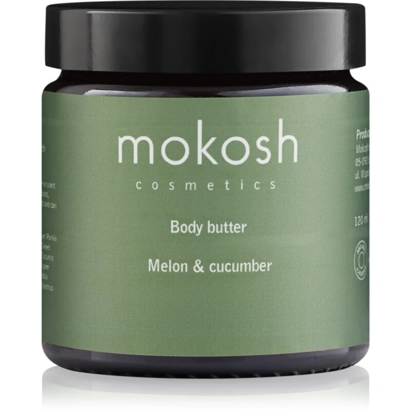 Mokosh Melon & Cucumber testvaj uborka kivonattal 120 ml