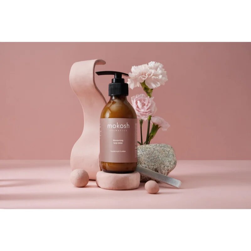 Mokosh Sandalwood & Amber hidratáló testápoló tej 200 ml
