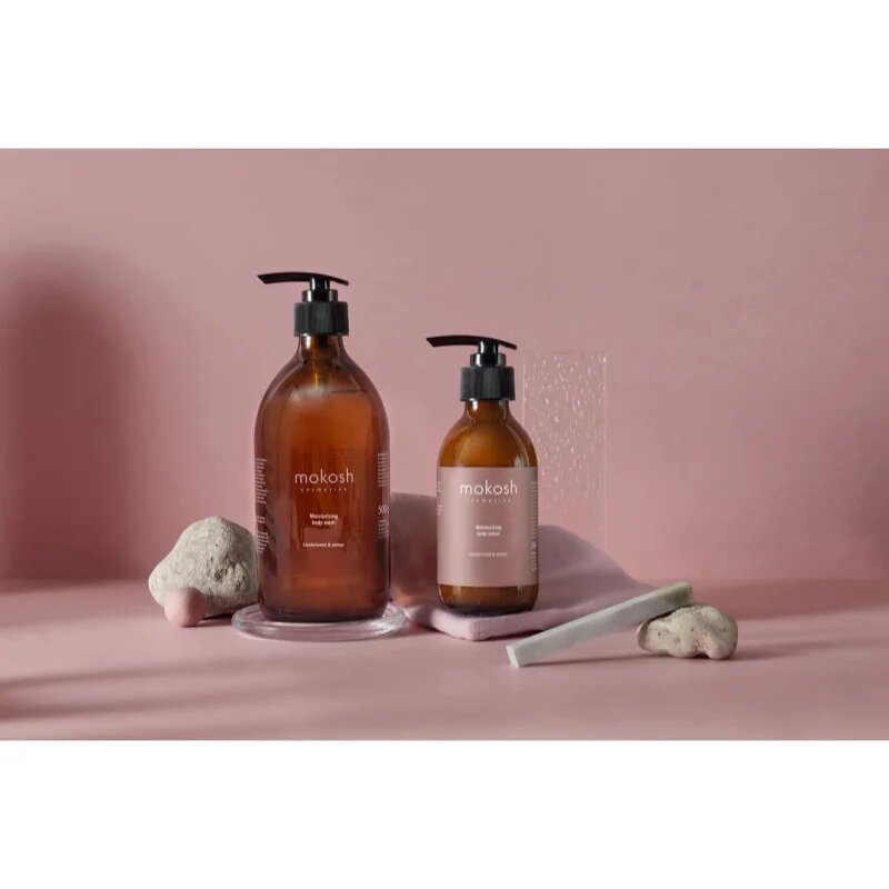 Mokosh Sandalwood & Amber hidratáló testápoló tej 200 ml