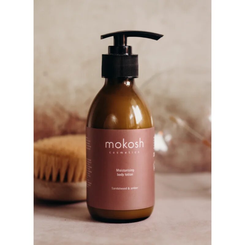 Mokosh Sandalwood & Amber hidratáló testápoló tej 200 ml