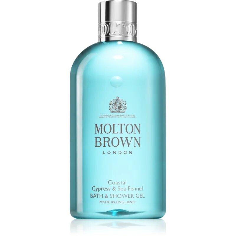 Molton Brown Coastal Cypress & Sea Fennel felfrissítő tusfürdő gél uraknak 300 ml