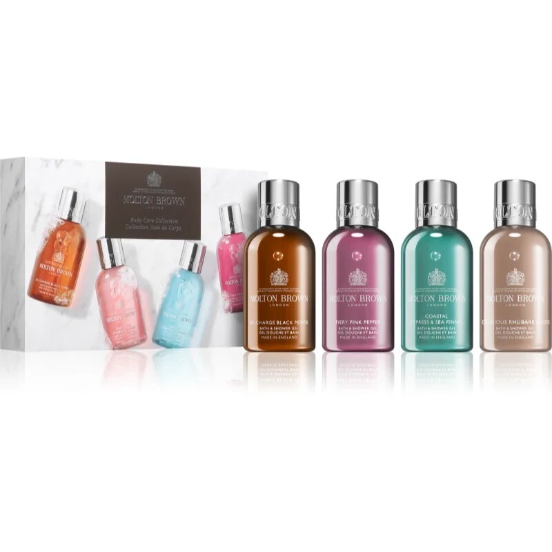 Molton Brown Floral & Woody Body Care Collection ajándékszett zuhanyba