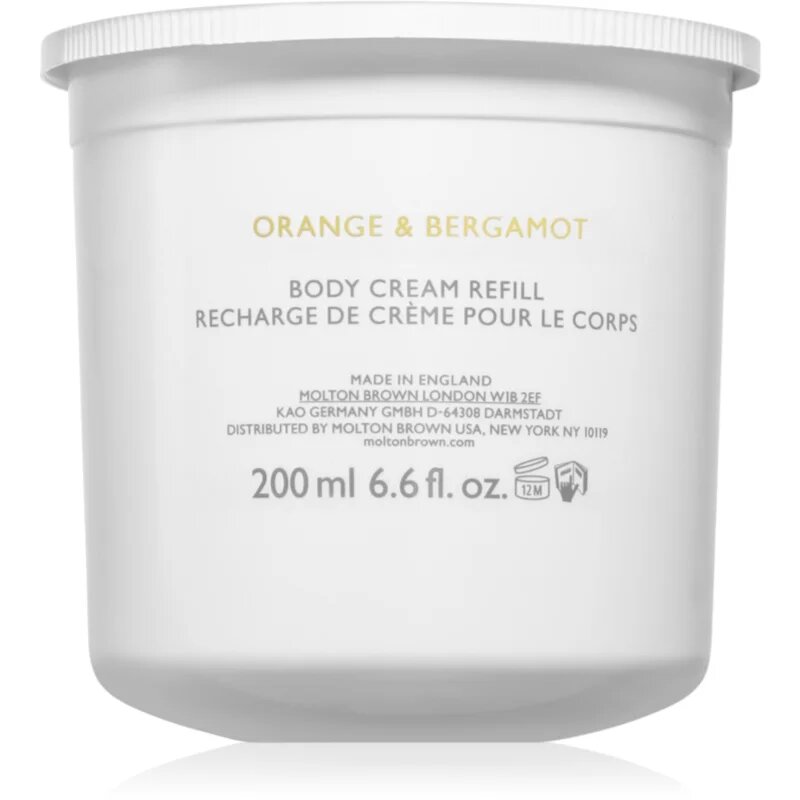 Molton Brown Orange & Bergamot testápoló krém unisex 200 ml