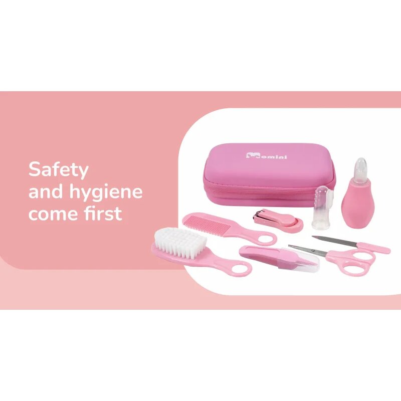 Momini Baby Care Kit szett újszülötteknek Pinky
