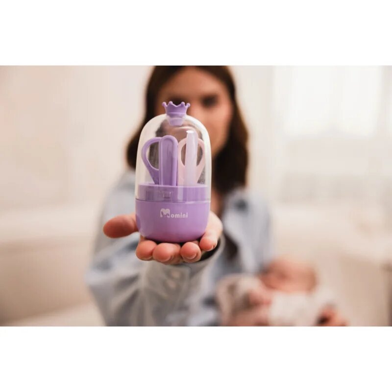 Momini Baby Nail Care Kit manikűröző szett újszülötteknek 1 db