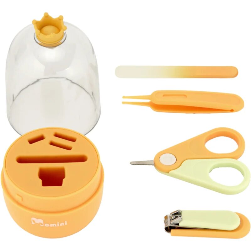 Momini Baby Nail Care Kit manikűröző szett újszülötteknek Sunny 1 db