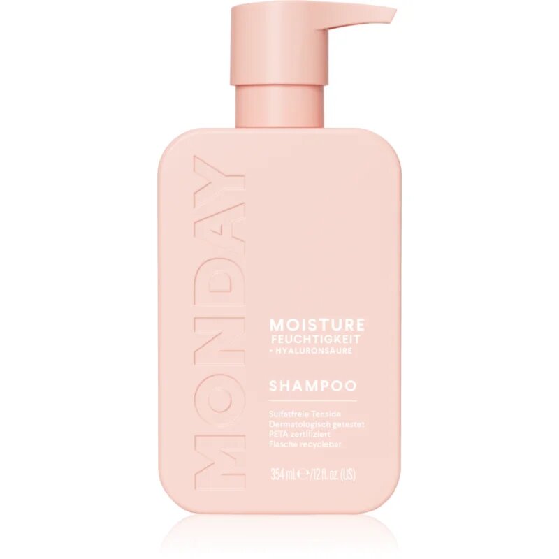 MONDAY Moisture tápláló sampon az erős és fénylő hajért 354 ml