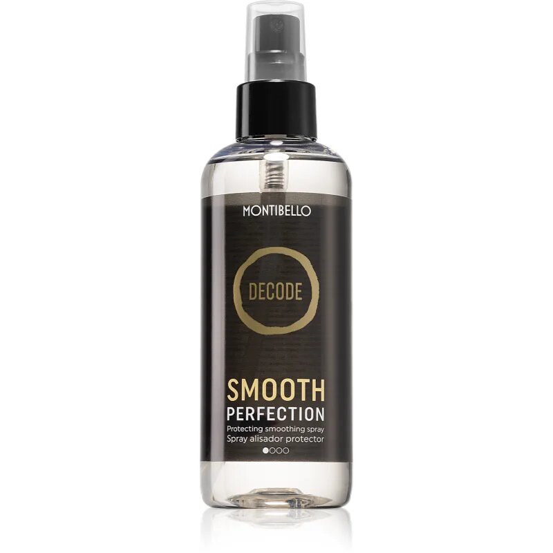 Montibello Decode Smooth Perfection Spray hővédő spray hajsütővassal és hajvasalóval kezelt hajra 200 ml